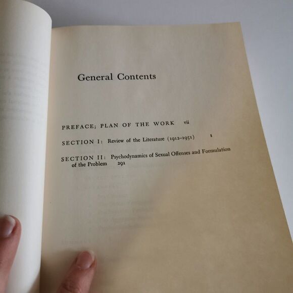 1962 The Sexual Offender and His Offenses by Benjamin Karpman Vintage Psychiatry - Picture 5 of 8